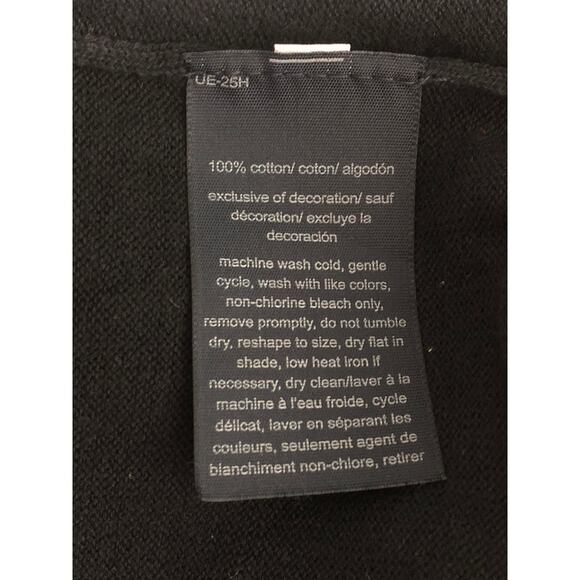 Tommy Hilfiger Women's 0X Ivy Argyle V-Neck Sweater Navy NEW - Picture 5 of 6